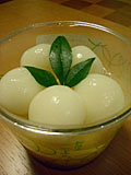 えびす南京の白玉しるこ