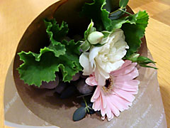 誕生日の花束